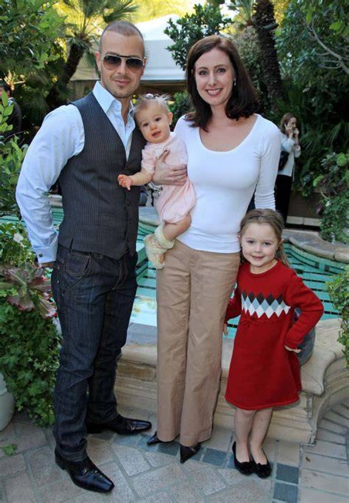 Joey Lawrence with Chandie Yawn-Nelson and daughter Liberty Lawrence.