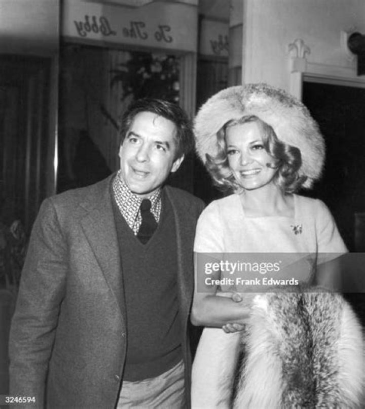 John Cassavetes and his wife Gena Rowlands as seen in 1959