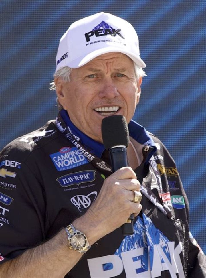 John Force as seen in a picture taken in April 2020