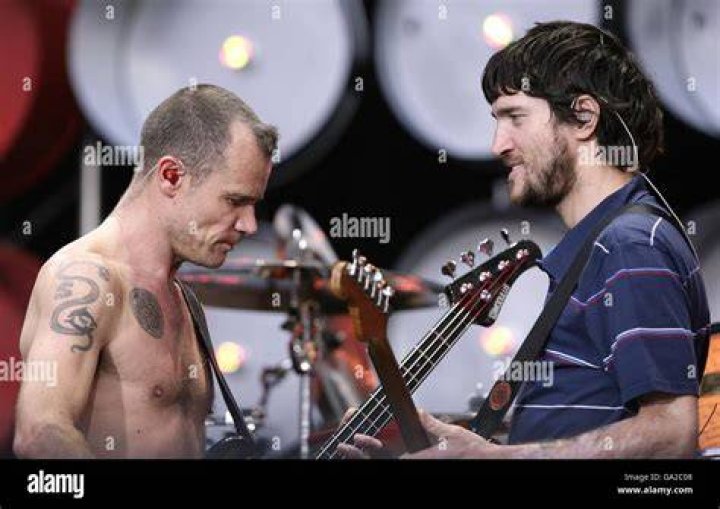 John Frusciante during a performance as seen in August 2006