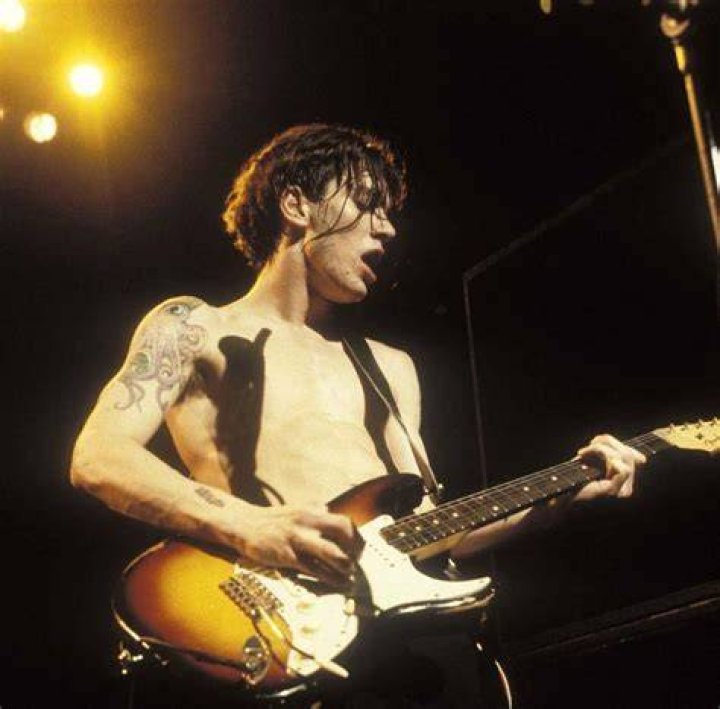 John Frusciante in an Instagram post as seen in August 2019