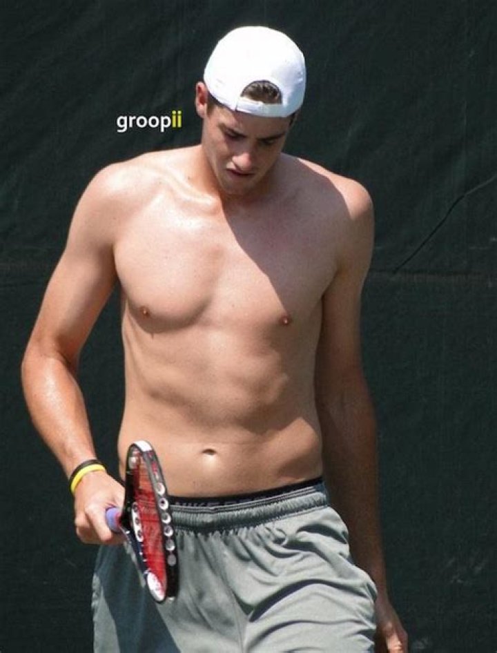 John Isner shirtless body