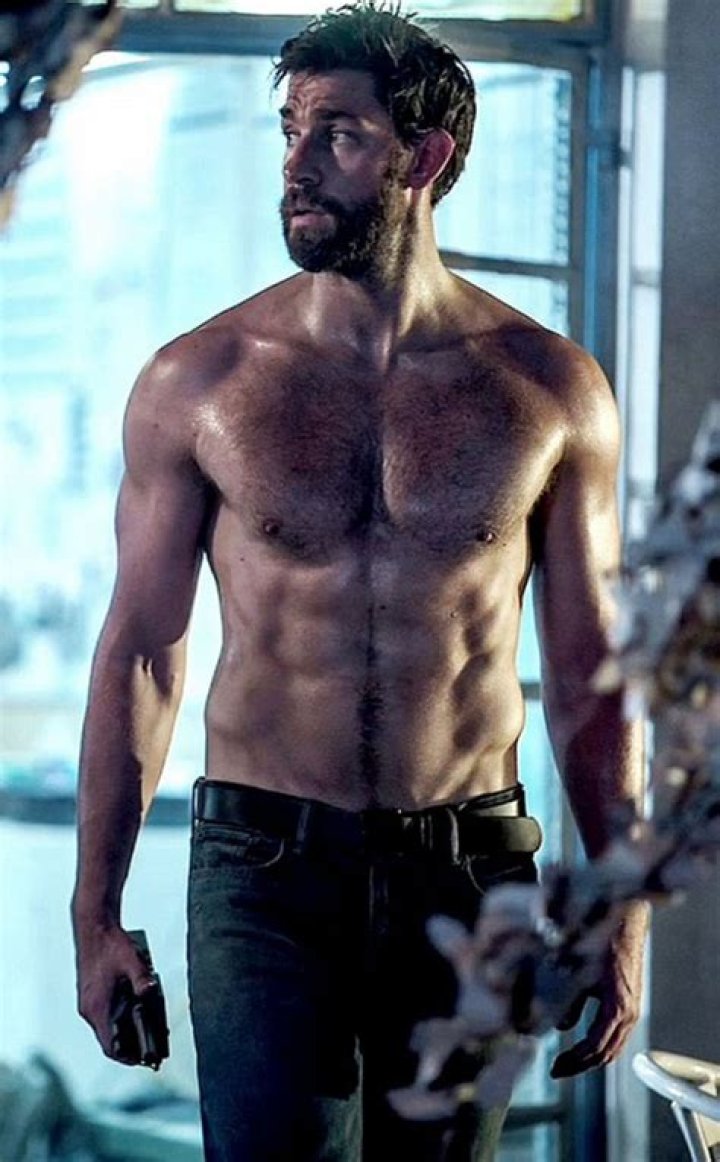 John Krasinski shirtless body