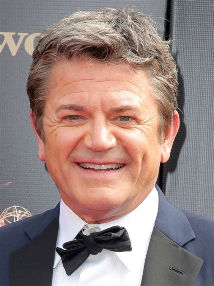 John Michael Higgins on the set of Great News as seen in January 2018