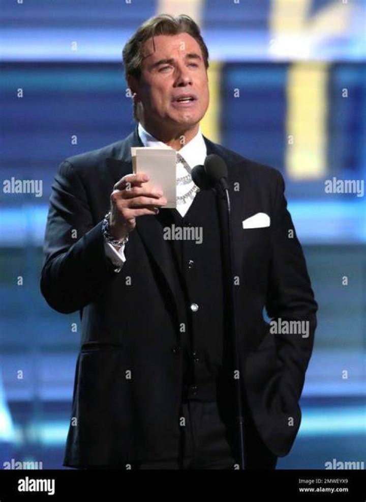 John Travolta 59th GRAMMY Awards February 2017