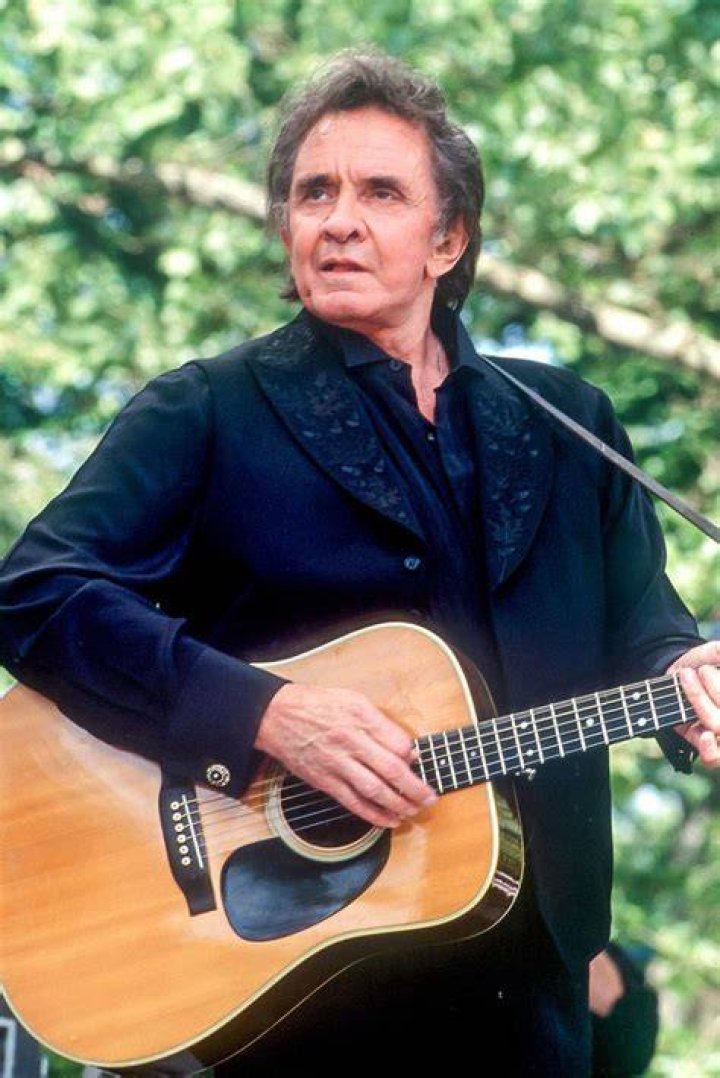 Johnny Cash in 1977