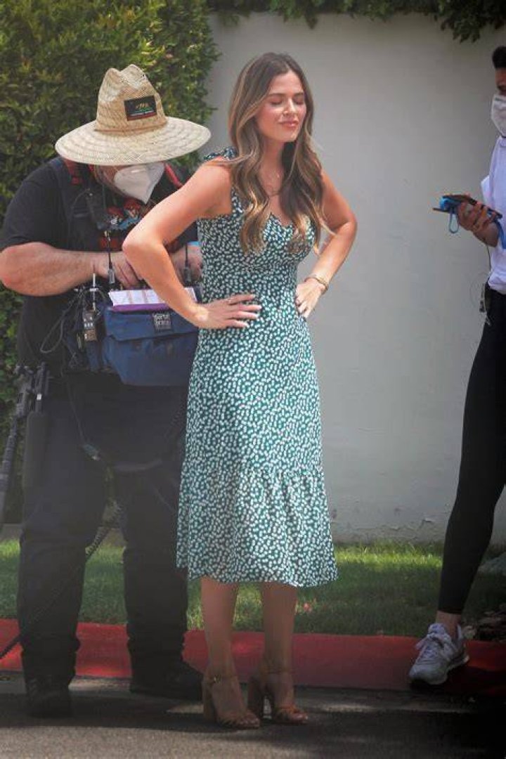 JoJo Fletcher on the set of 'The Bachelorette'