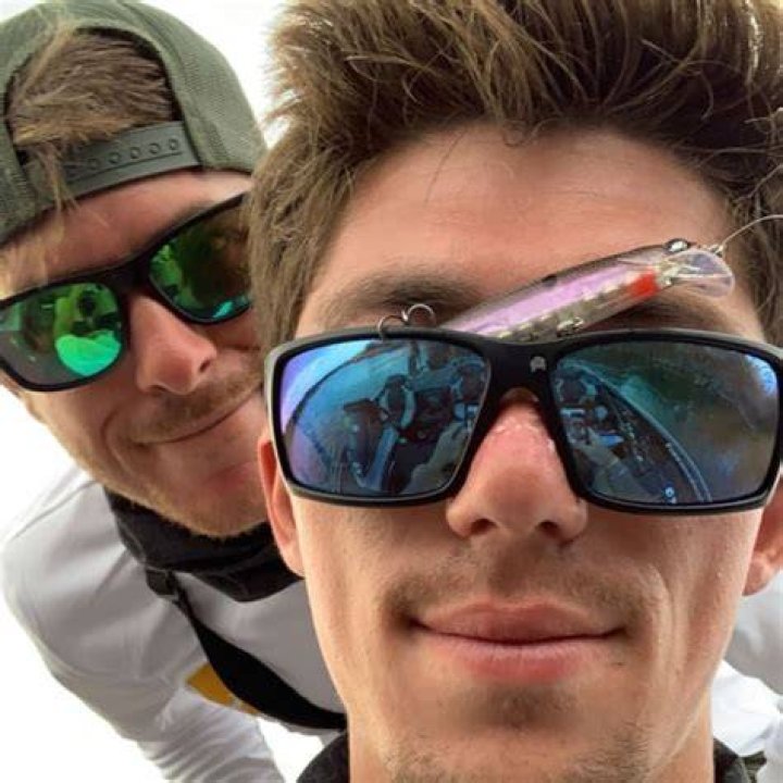 Jon Barzacchini as seen in a selfie taken with his dog Lucky in Connecticut in May 2020