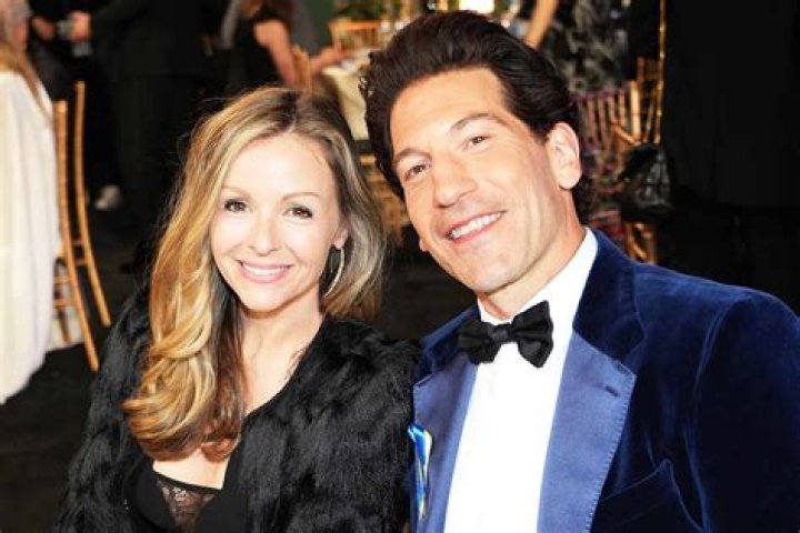 Jon Bernthal and Erin Angle at a private event in February 2011