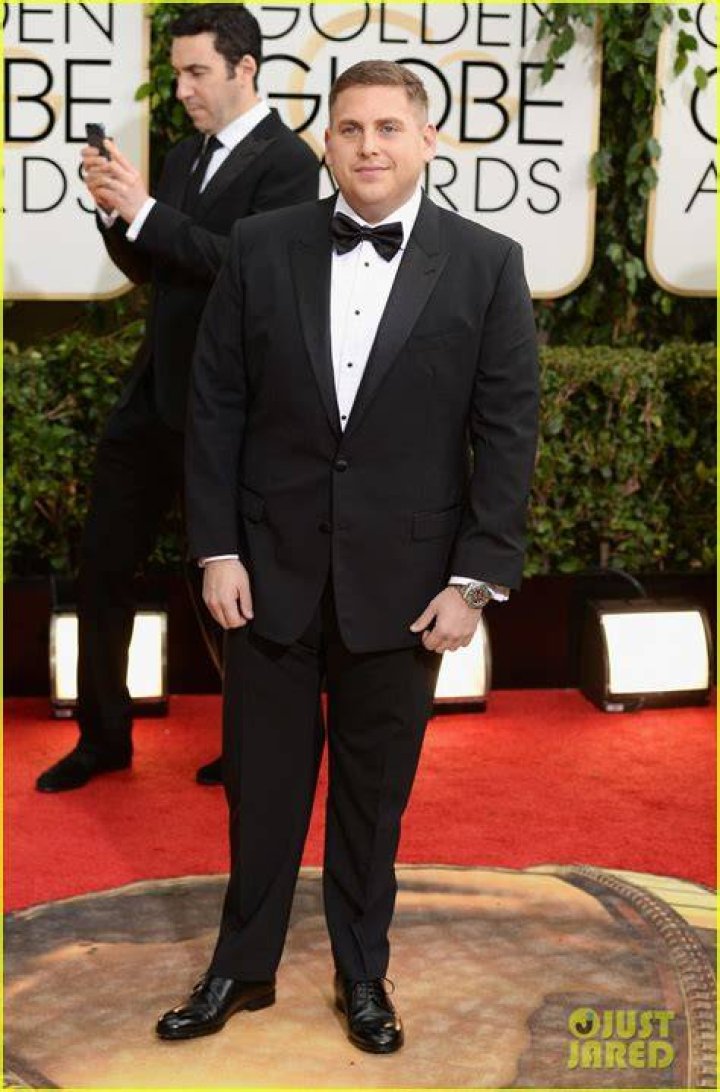 Jonah Hill at 2014 Golden Globe Awards