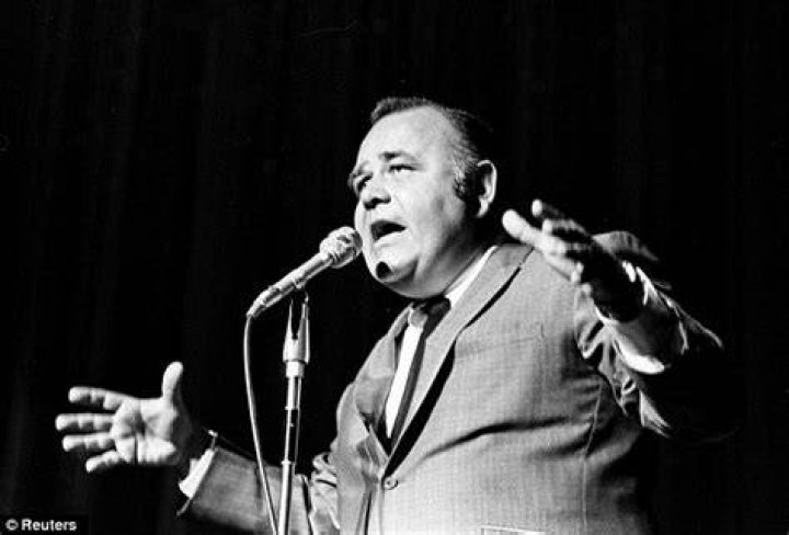 Jonathan Winters seen performing a routine on The NBC Comedy Hour in 1956