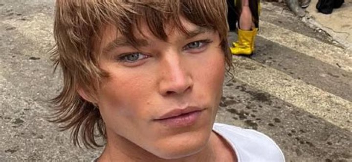 Jordan Barrett in a selfie in May 2017