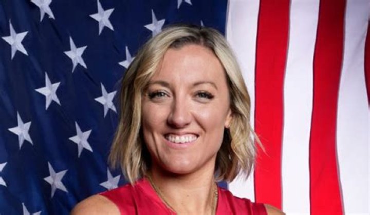 Jordan Larson as seen in April 2018