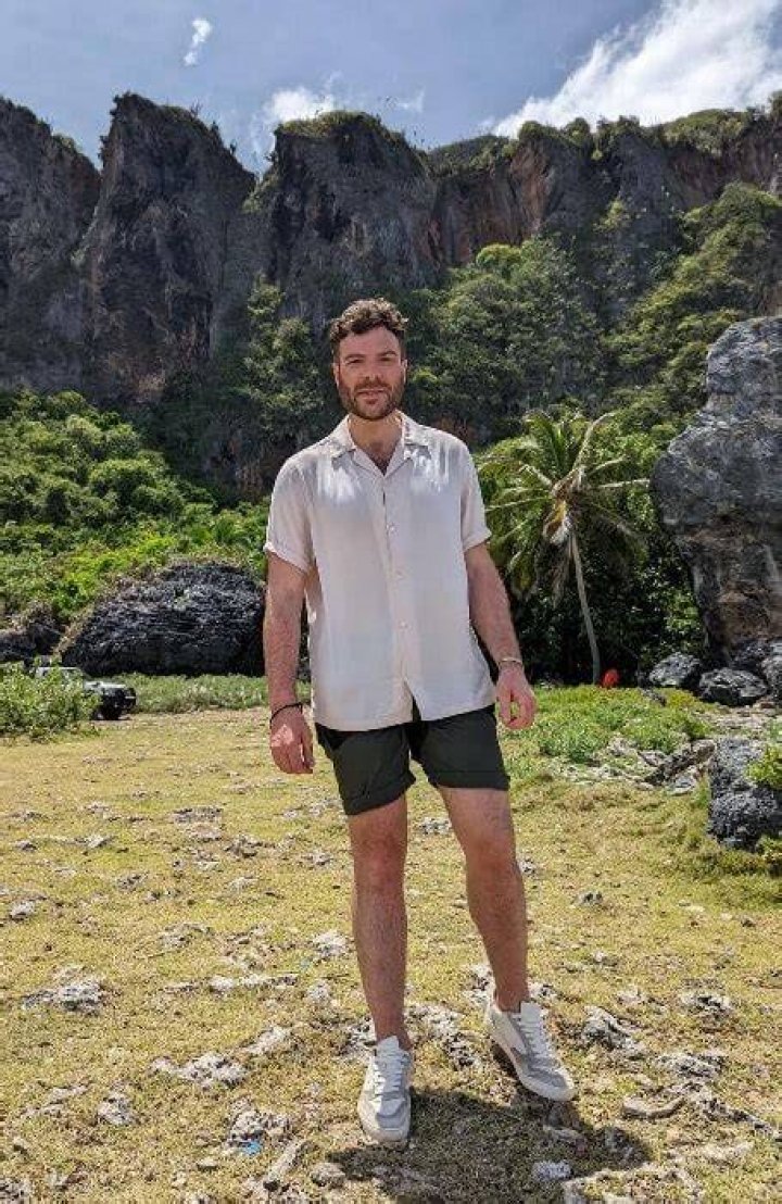 Jordan North as seen while smiling for the camera in October 2022