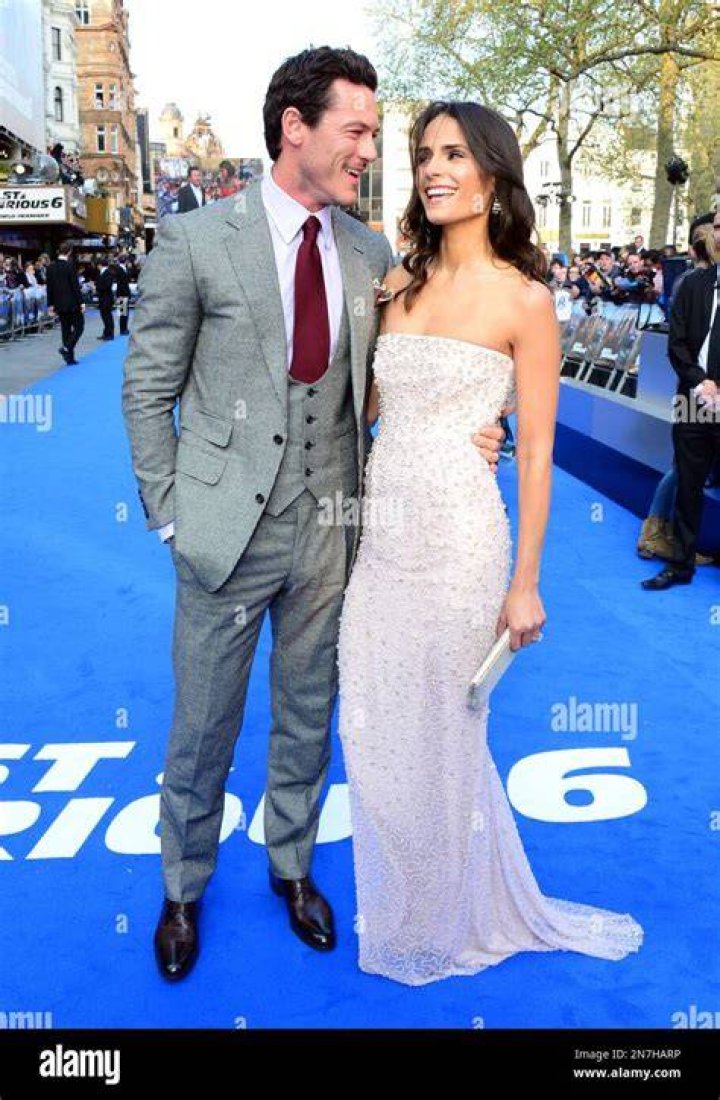 Jordana Brewster and Luke Evans