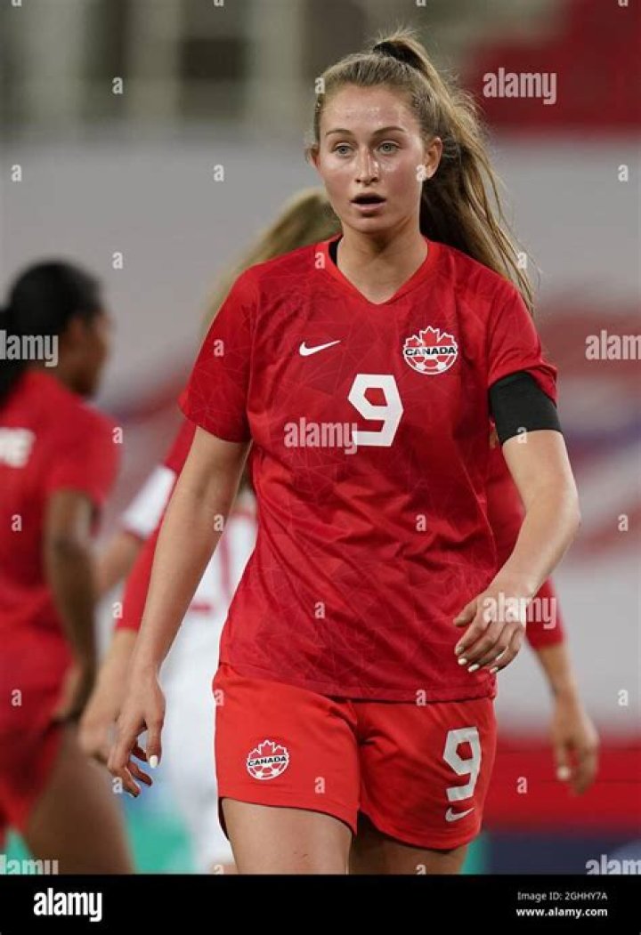 Jordyn Huitema during a match for French club PSG in May 2019