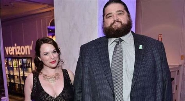 Jorge Garcia and Rebecca Birdsall in a selfie in July 2019
