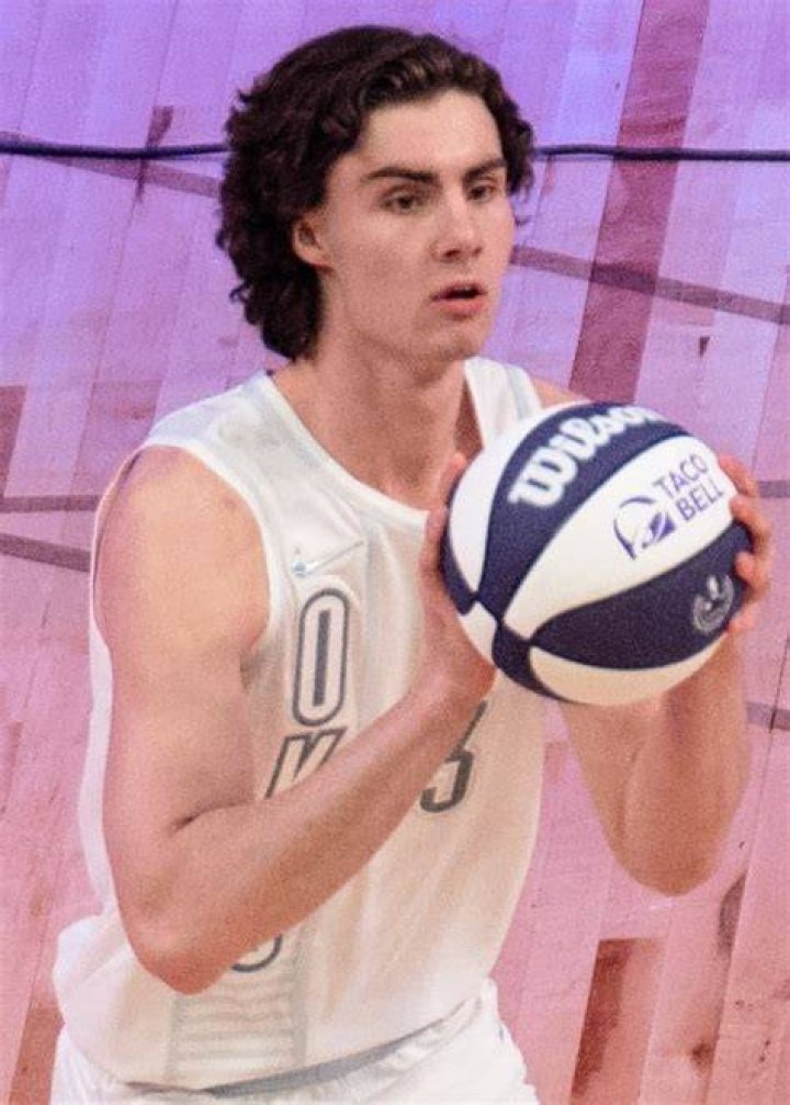 Josh Giddey during the 2022 NBA All-Star Weekend at the Rocket Mortgage FieldHouse in Cleveland in February 2022