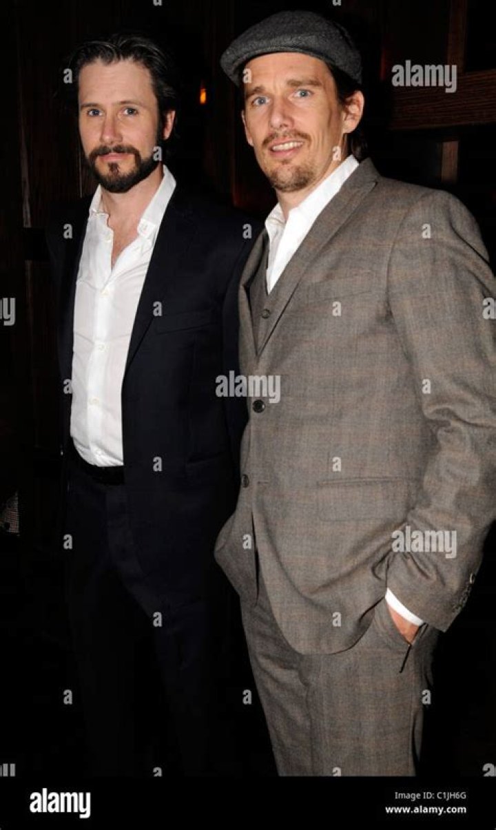 Josh Hamilton with Ethan Hawke (Left) and Mark Ruffalo (Right)