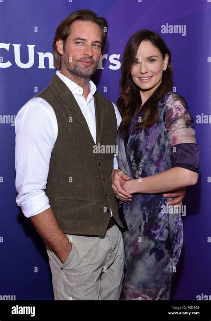 Josh Holloway and Sarah Wayne Callies at Summer TCA Tour 2015