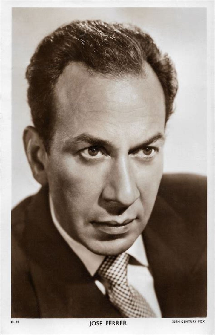 Jos&eacute; Ferrer as seen in a promotional photo in 1952