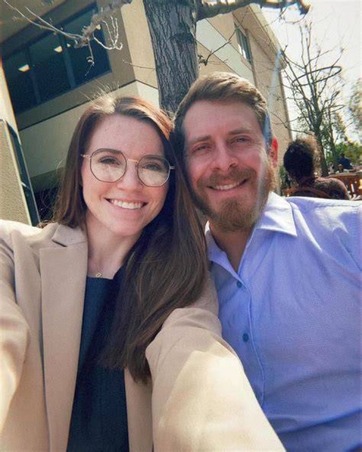 Joy-Anna Forsyth and Austin Forsyth in a selfie as seen in February 2019