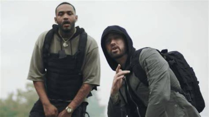 Joyner Lucas with Eminem in September 2018