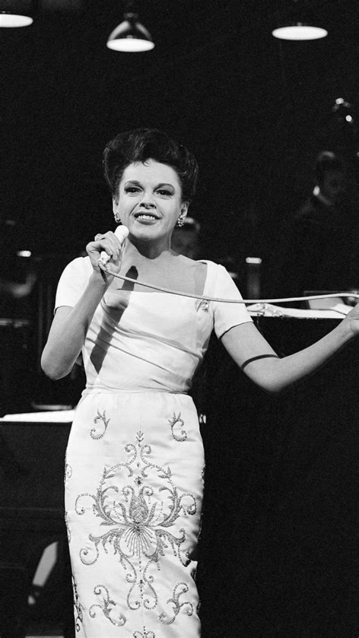 Judy Garland as seen in a promotional shot in the 1940s