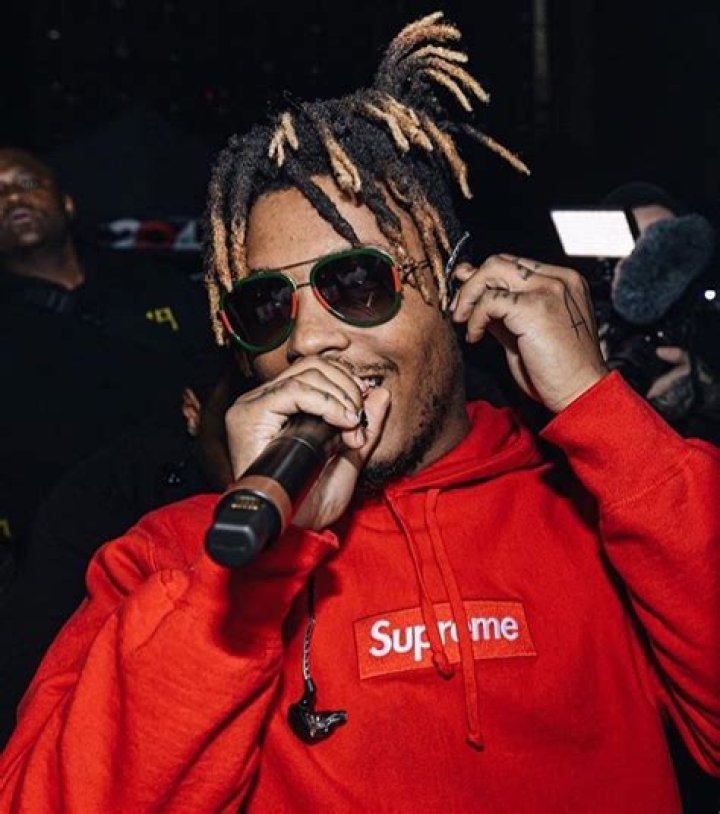 Juice Wrld in an Instagram selfie as seen in October 2018