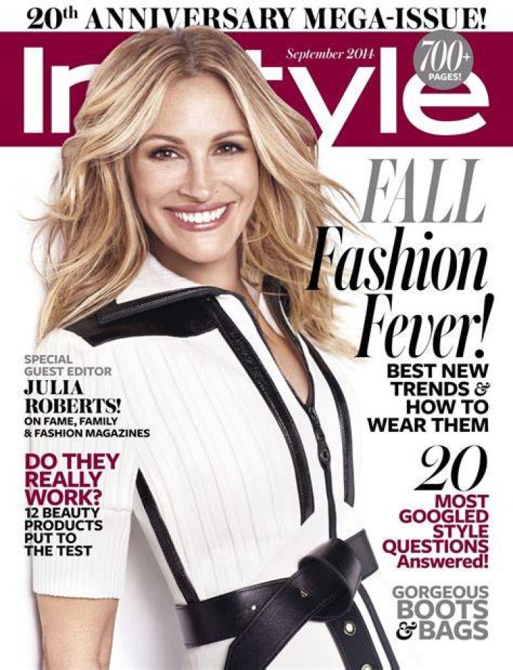 Julia Roberts for InStyle magazine US June 2016 issue