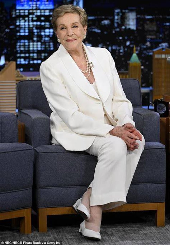 Julie Andrews as seen in April 2012
