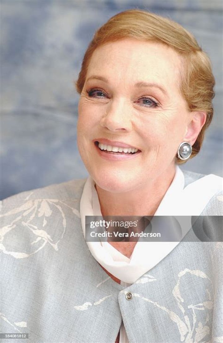 Julie Andrews during a media conference at Park Hyatt in May 2013
