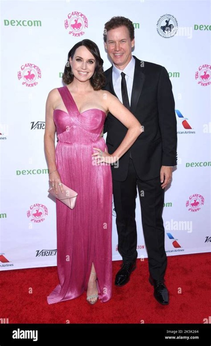 Julie Ann Emery with Kevin Earley in Rome in August 2018