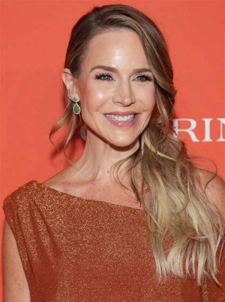 Julie Benz celebrates her 42nd Birthday at Aventine Trattoria in Hollywood.