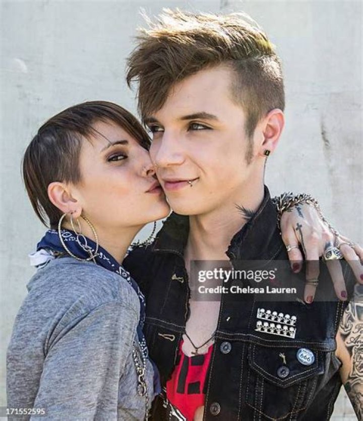 Juliet Simms and Andy Biersack in a picture uploaded to her Instagram in June 2017
