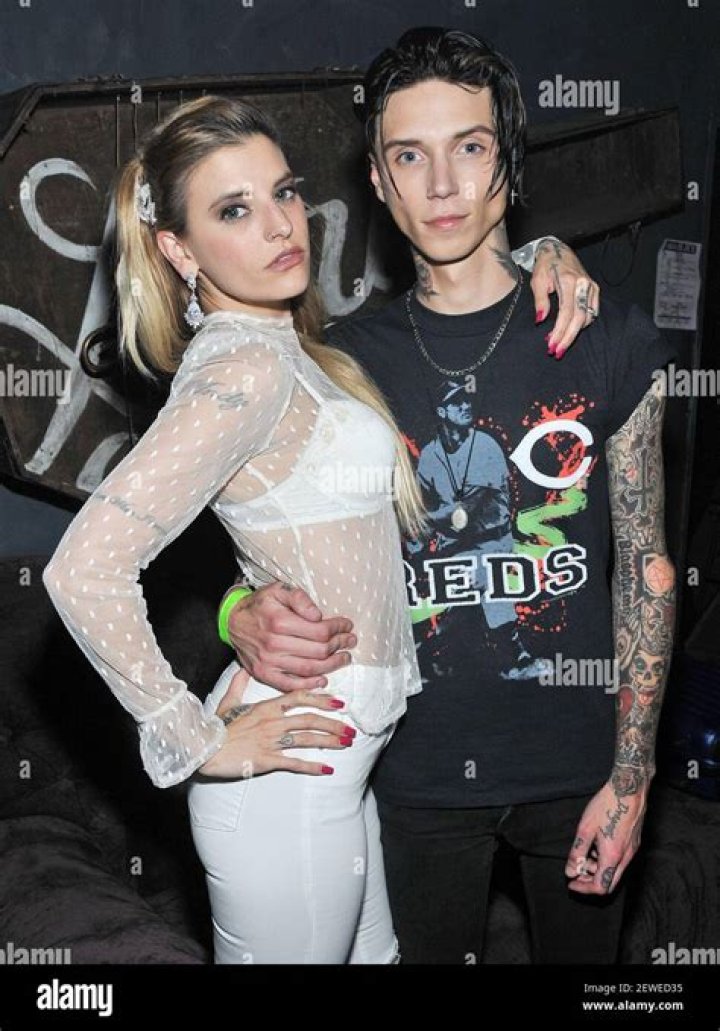 Juliet Simms in a photoshoot conducted by Beaux Evans during Vans Warped Tour in June 2017