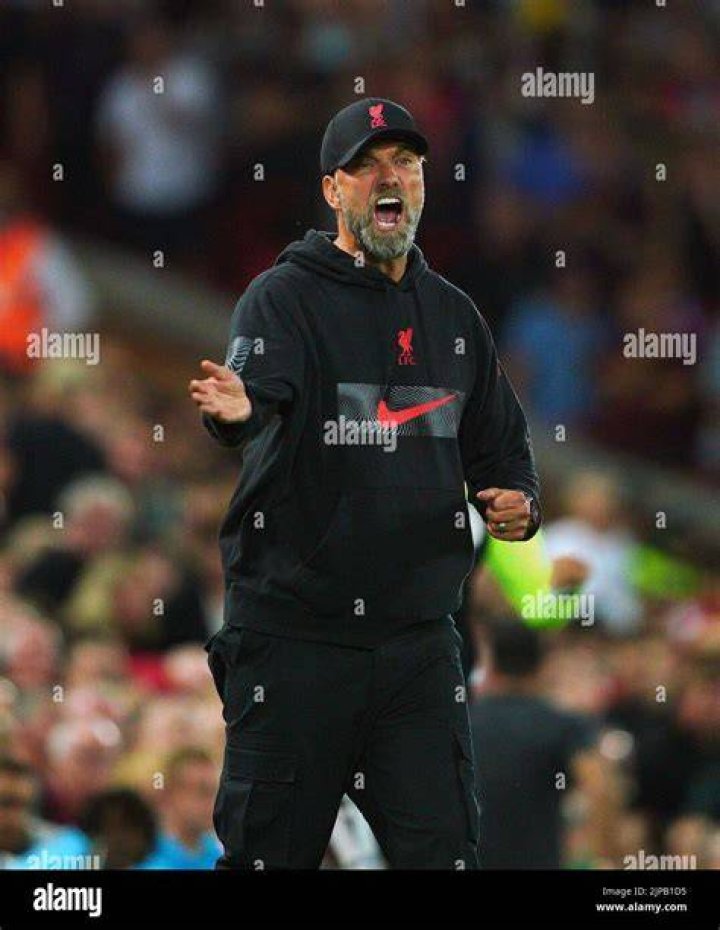 Jurgen Klopp during a Crystal Palace and Liverpool match in October 2016 in London