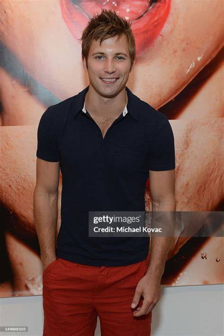 Justin Deeley attends Tyler Shields debut of Mouthful presented by A/X Armani Exchange in support of Love is Louder.