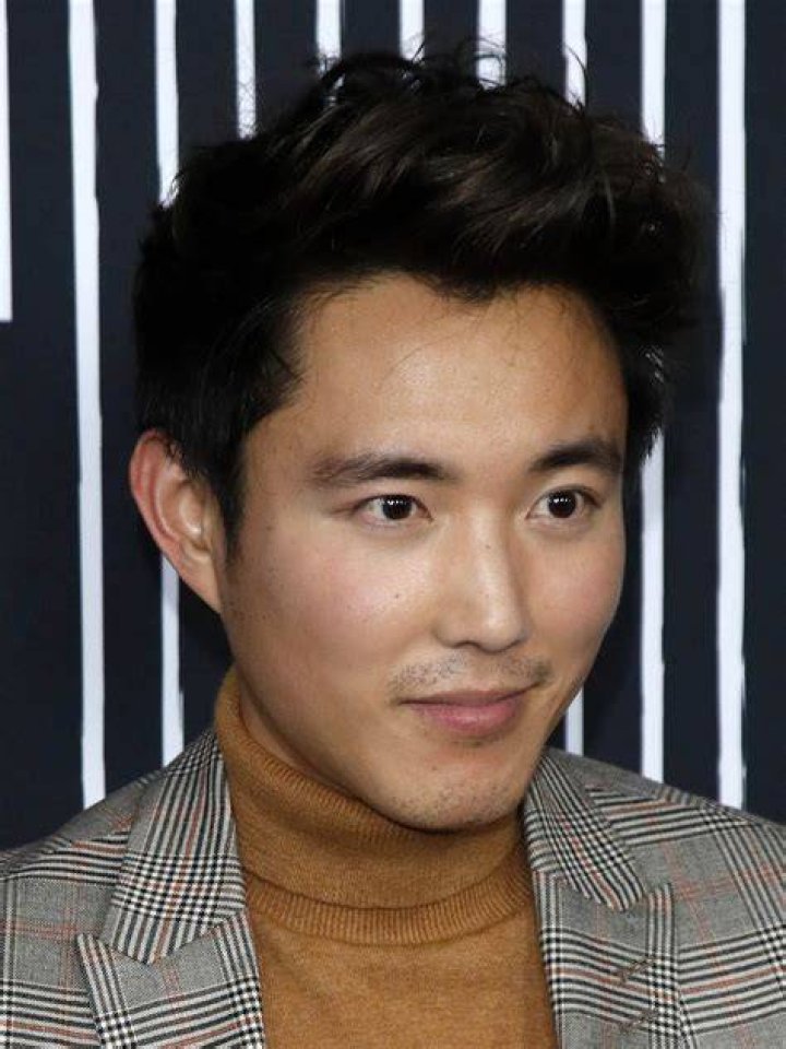 Justin H. Min as seen in a selfie in Los Angeles, California in January 2021
