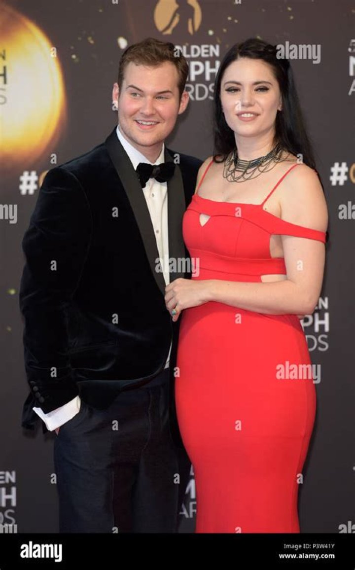 Justin Prentice and Annika Pampel at Those Who Can't premiere in January 2016