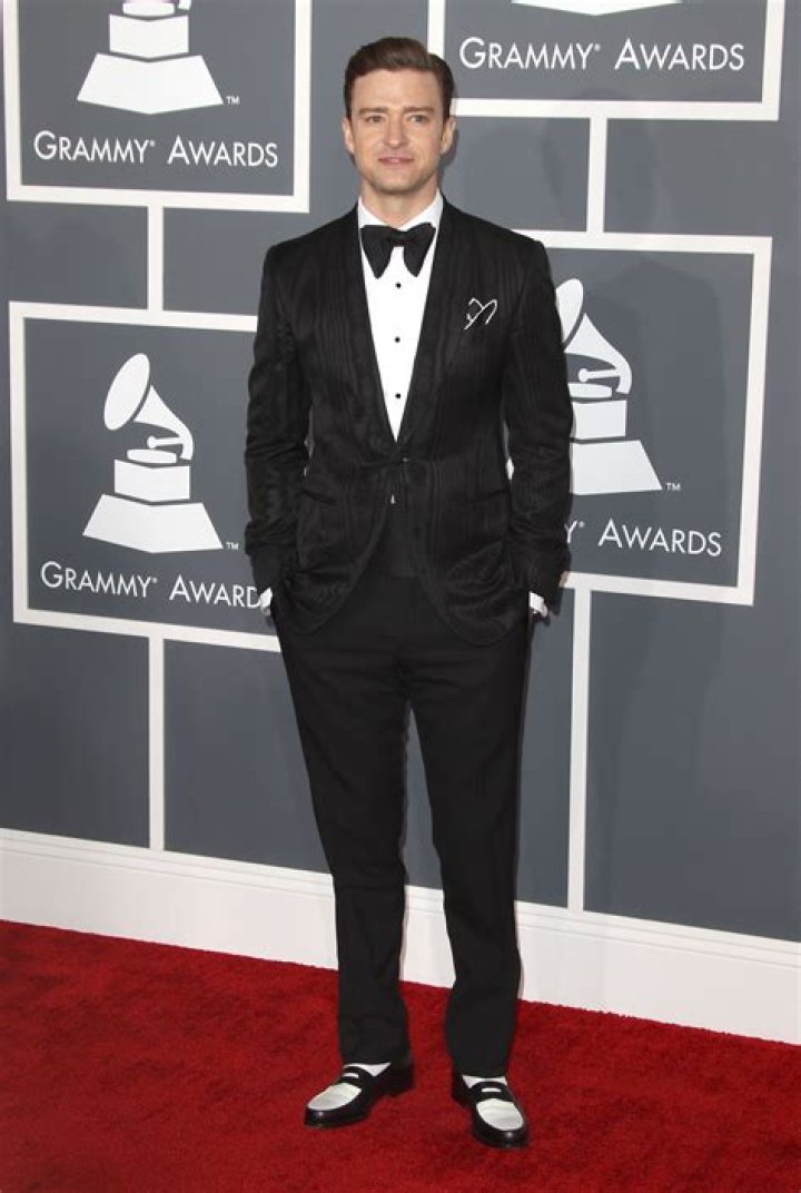 Justin Timberlake during Grammys 2013