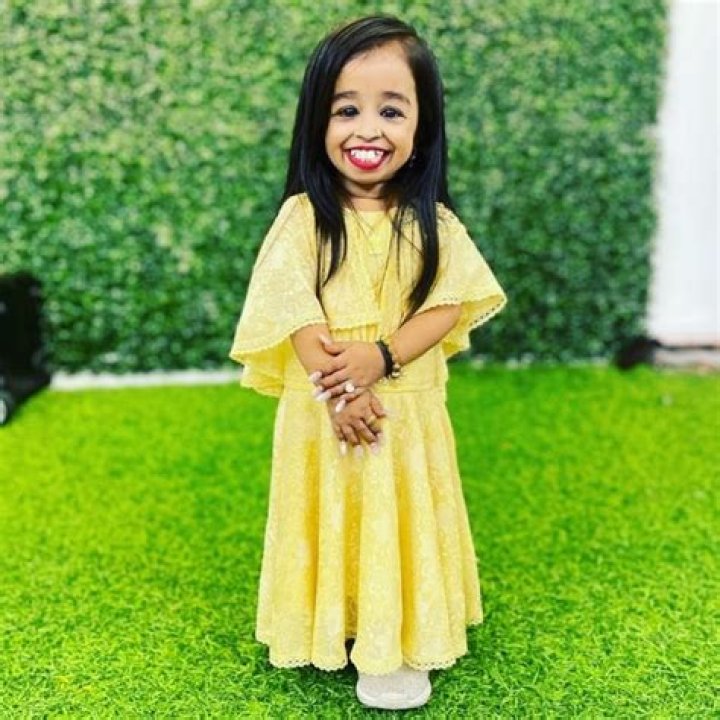 Jyoti Amge as seen in a picture that was taken in May 2023, in Nagpur