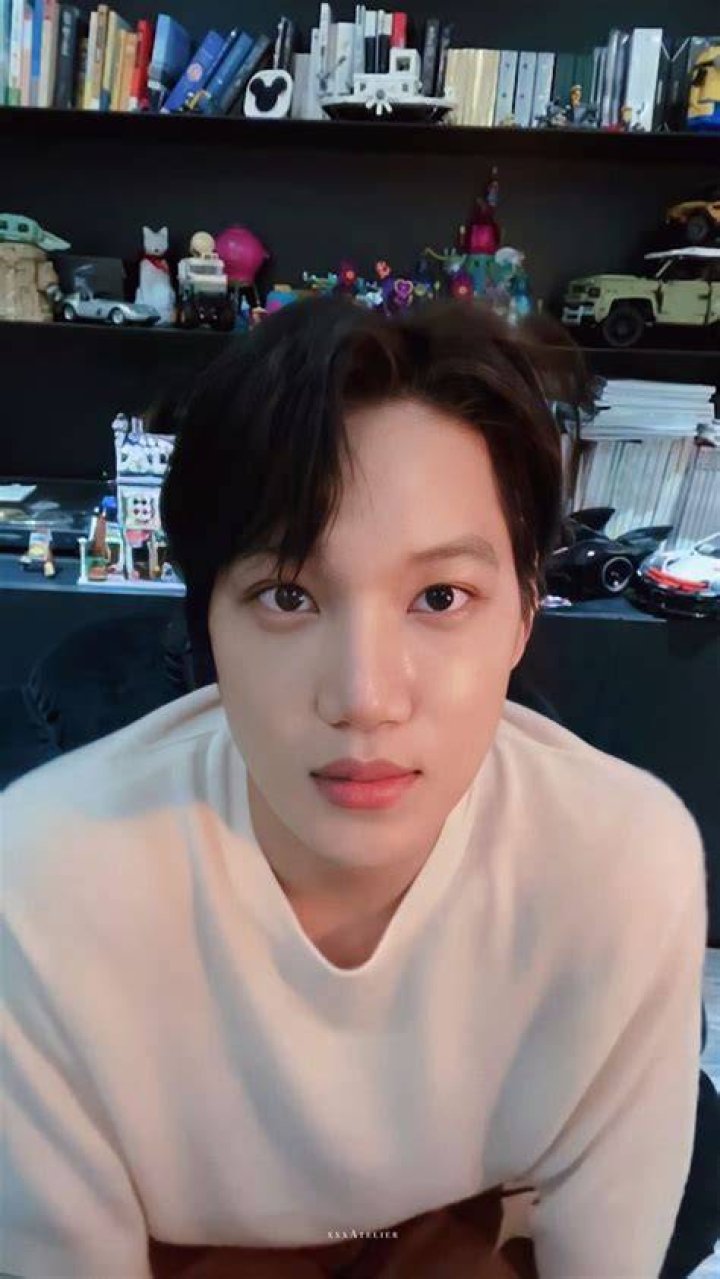 Kai in an Instagram selfie as seen in July 2017