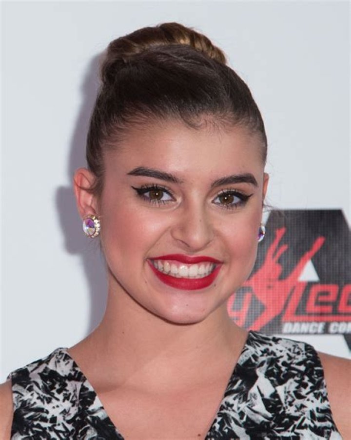 Kalani Hilliker promoting her dance wear collection called Mod Angel Collection