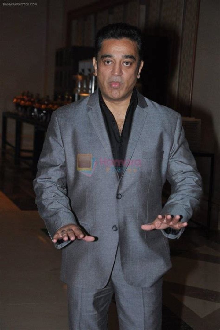 Kamal Haasan at Jagran Festival Awards in October 2013