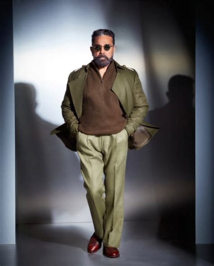Kamal Haasan in an Instagram post as seen in July 2018