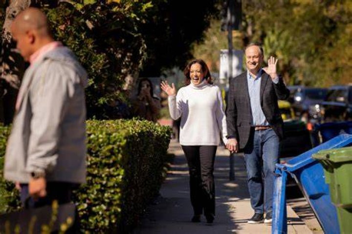 Kamala Harris in Los Angeles Town Hall in April 2017