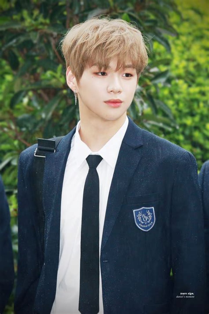 Kang Daniel at the Wanna One Premiere Show Concert in August 2017