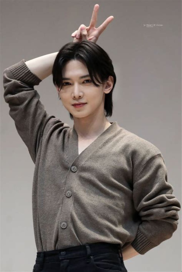 Kang Yeo-sang as seen while taking a selfie in April 2019
