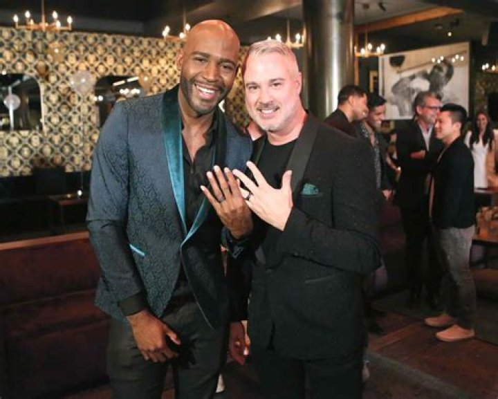 Karamo Brown (Left) and Ian Jordan as seen in May 2018